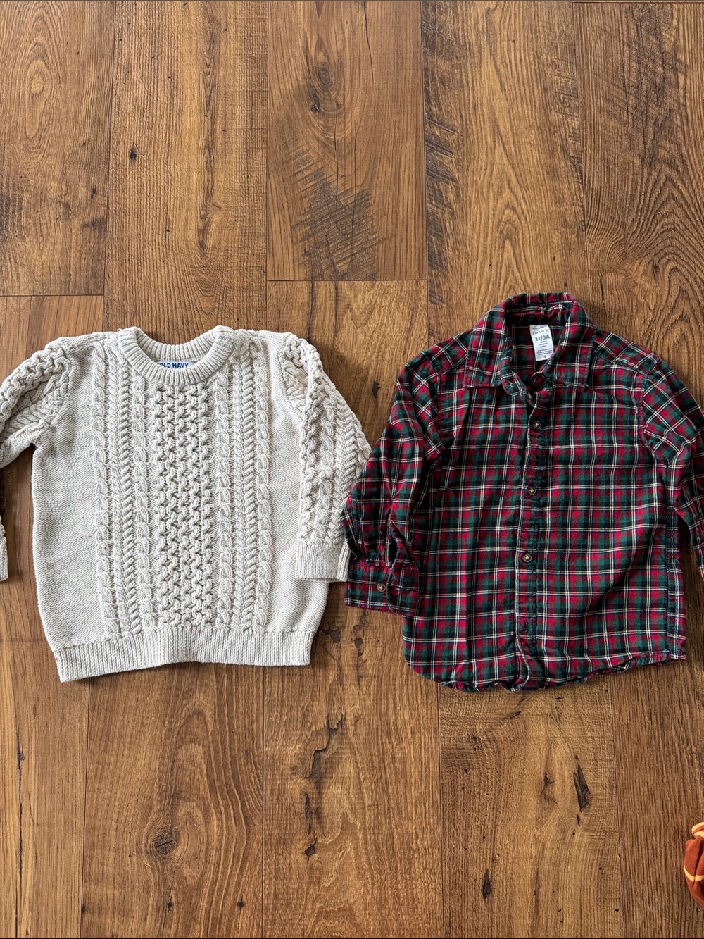 Bundle of toddler boy fall and winter tops, size 3T, Old Navy & Carter’s - Picture 2 of 14